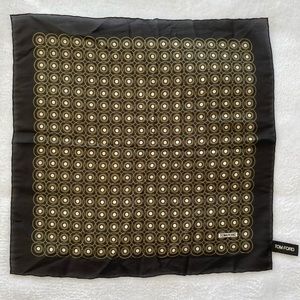 Tom Ford 100% Italian Silk Handkerchief Scarf